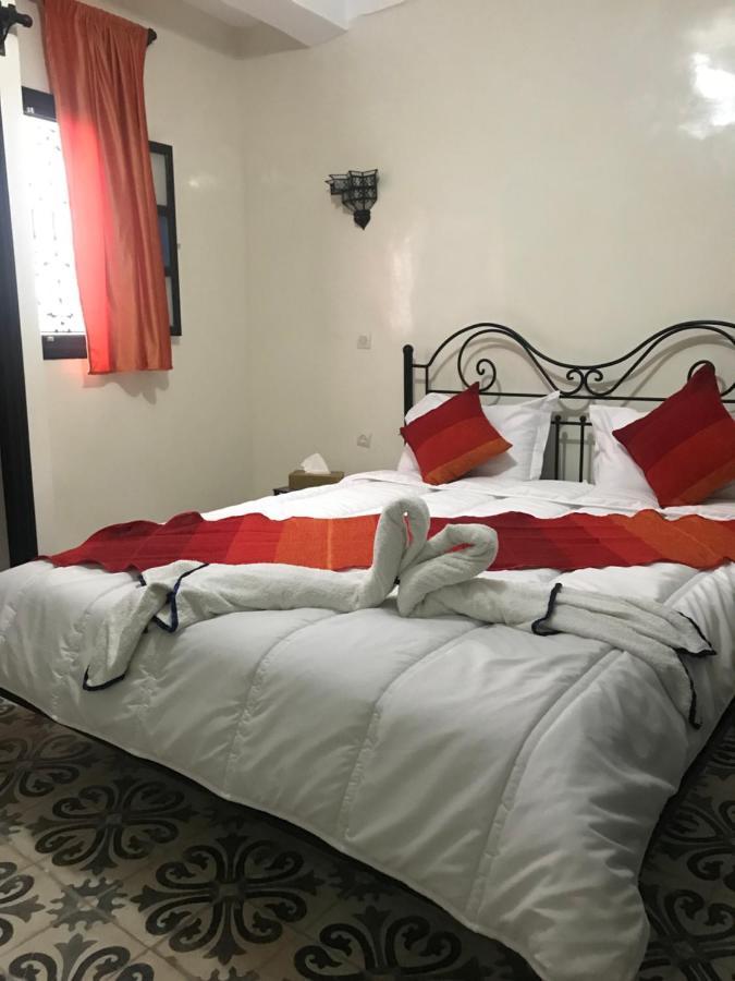 Authentic Moroccan Charm Apartment In Marrakech Terrace 马拉喀什 外观 照片