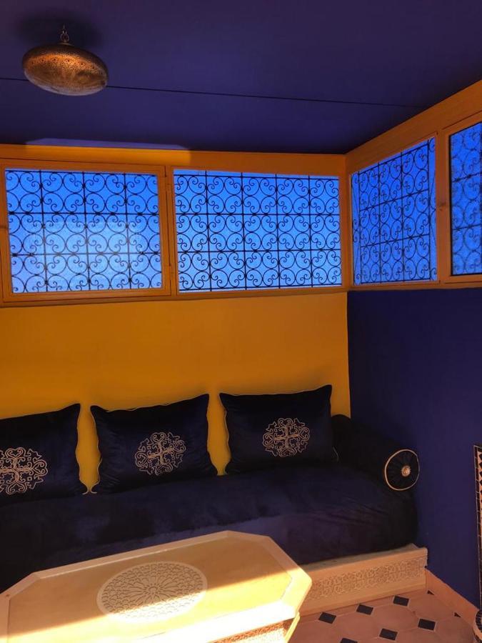 Authentic Moroccan Charm Apartment In Marrakech Terrace 马拉喀什 外观 照片