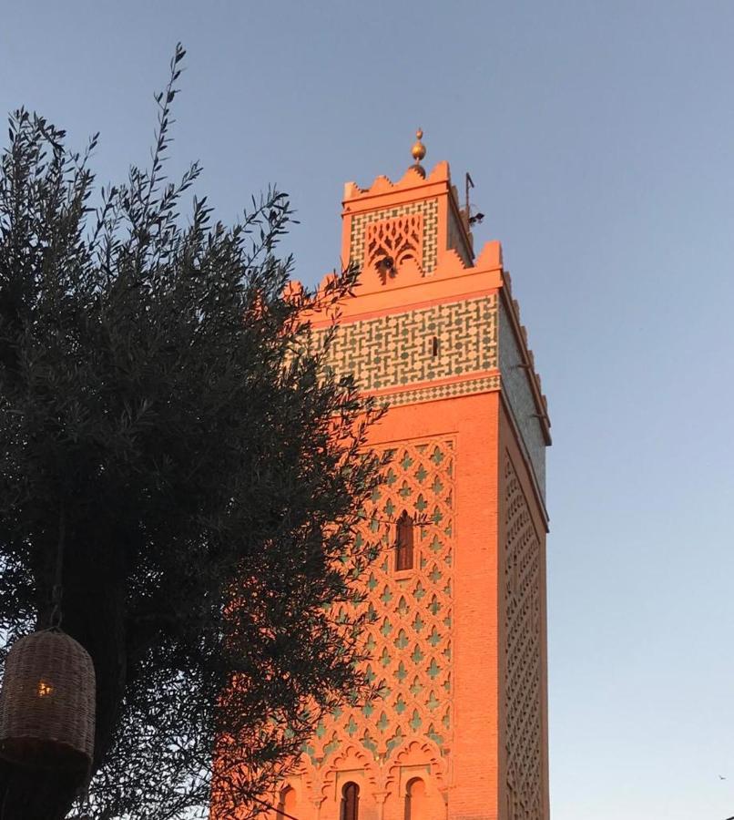 Authentic Moroccan Charm Apartment In Marrakech Terrace 马拉喀什 外观 照片