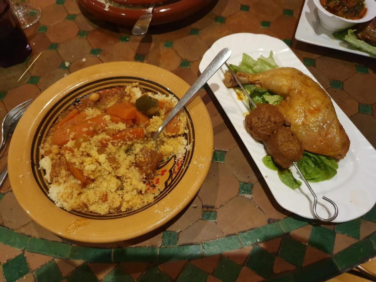 Authentic Moroccan Charm Apartment In Marrakech Terrace 马拉喀什 外观 照片